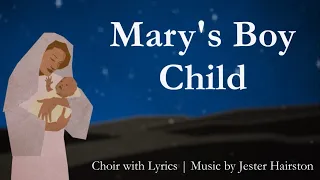 Mary's Boy Child | Christmas Song | Choir with Lyrics & Piano | Sunday 10:15am Choir