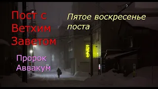 Великий пост с Ветхим Заветом. 5 воскресенье поста