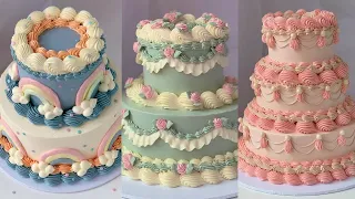 Most Amazing Cake Decorating Compilation | Most Satisfying Cake Decorating - Korean Style Cake