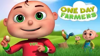 Zool Babies Series - One Day Farmers Episode | Catching The Thief | Videogyan Kids Shows