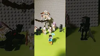 how to make lego minecraft mutant skeleton!