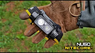 Налобный фонарь Nitecore NU50@CorcoranALHeadlamp