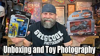 Unboxing and Toy Photography | Star Wars Harley Rider