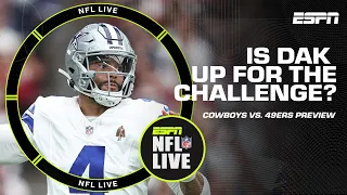 Dak Prescott considers the 49ers matchup a PERSONAL CHALLENGE 💪 | NFL Live