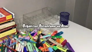 ORGANİZER DÜZENLEME VE ASMR | Rana Kaya