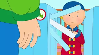 Funny Animated cartoons Kid | Caillou takes the Subway | WATCH ONLINE | Cartoon for Children