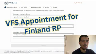 VFS Appointment for Finland RP - Complete Details #finlandwithusama