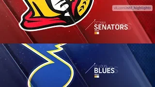 Ottawa Senators vs St. Louis Blues Jan 19, 2019 HIGHLIGHTS HD