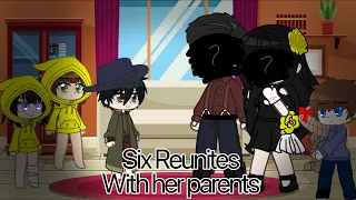 Six Reunites with her parents || Gacha Club/ Little Nightmares