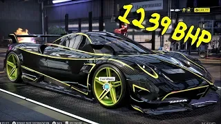 Need for Speed Heat - 1239 BHP Pagani Huayra BC 2017 - Tuning & Customization Car HD