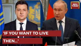 Volodymyr Zelenskyy Warns Russian Troops To Flee Amid Putin's Annexation Bid | Russia-Ukraine War