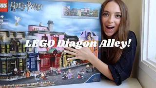 Building the GIANT LEGO Harry Potter Diagon Alley