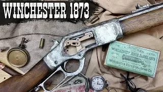 Wooden Winchester 1873 With Functional Mechanism (RDR2)