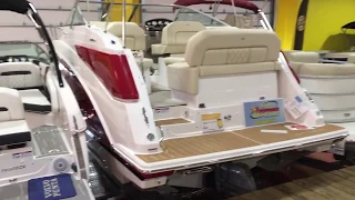 2018 Regal 26 Express Cruiser in Flame Red w/Black Bootstripe, WalkAround Demo