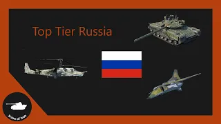 Top Tier Russia | T-80BVM, KA-50, MiG-27K (War Thunder)