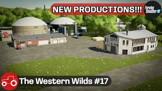 Building Two New Production Lines & Sowing Sorghum - The Western Wilds #17 FS22 Timelapse