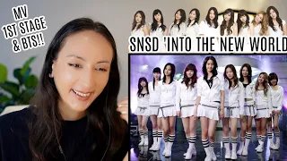 Girls' Generation SNSD's 'Into The New World' MV, Behind The Scenes & Live Stage  REACTION