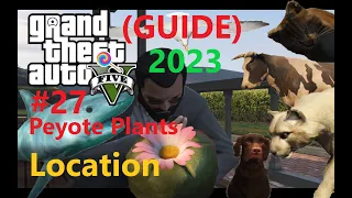 GTA 5: All 27 Peyote Plants Location (2023) Guide | Unlock the Secrets of Los Santos | 4K 60FPS