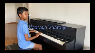 Vaarayo Vaarayo - Aadhavan - piano cover