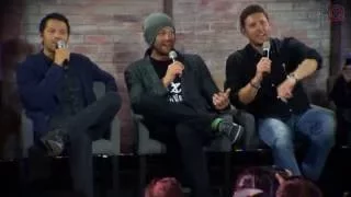 "Look at Me!" Misha, Jensen and Jared  | Nerd HQ 2016 Highlight