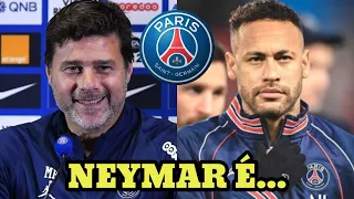 OLHA O QUE POCHETTINO FALOU DE NEYMAR 😯