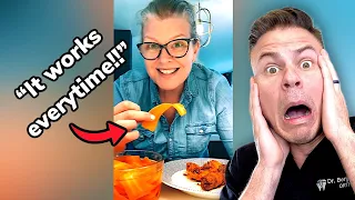 Orthodontist Reacts! How To Eat Any Food You Want With Braces!