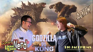 79. Godzilla VS Kong (2021) (Ft. Angry Video Game Nerd) BIGJACKFILMS KING KONG REVIEWS