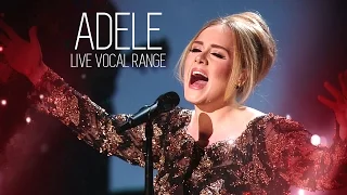 Live Vocal Range: Adele (C3 - A5)