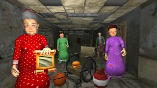 Granny's Secret Hospital Neighbor Escape 3D | Levels 1-5 Completed | Gameplay