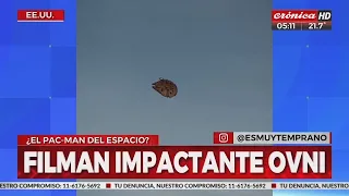 Filman impresionante OVNI en el cielo de Estados Unidos