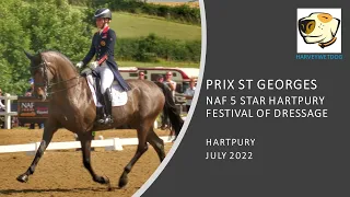 Charlotte Dujardin + Hawtins San Floriana PSG: PREMIER LEAGUE DRESSAGE TEST HARTPURY 2022