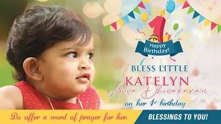 Watch Katelyn's 1st Birthday Special || Samuel & Shilpa reminisce their 1 year journey with Katelyn
