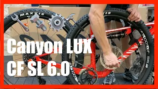 ✂️Canyon LUX CF SL 6.0 -2022-Unboxing, Montaje y test de la Mejor BICICLETA DOBLE de CARBONO