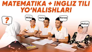 Matematika + Ingliz tili | To'g'ri oliygoh tanlashga yordam beradigan tavsiyalar