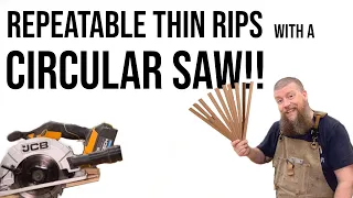 Thin Rip Jig for a Circular Saw!