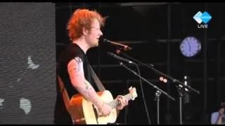 Ed Sheeran live at Pinkpop 2014 - I see Fire