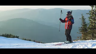 6. Sport District nauka jazdy na nartach, jak jeździć na nartach - 6. Skręt długi cięty