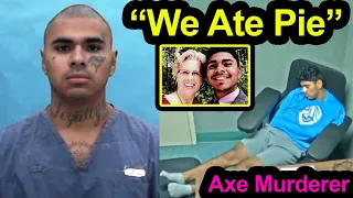 Adopted SOCIOPATH Interrogated for axe Murder of MOM - Carlos Hallowell 1st Interrogation in Florida