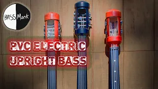 Bass Monk - PVC Upright Bass prototypes