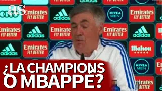 ¿GANAR la CHAMPIONS o FICHAR a MBAPPÉ?: Es la PREGUNTA del millón y ANCELOTTI hasta TITUBEÓ | AS