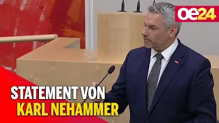 Karl Nehammer zu dringlicher Anfrage von SPÖ