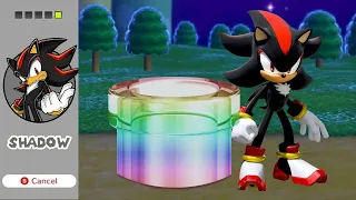 Playing Shadow the Hedgehog in Super Mario 3D World + Bowser Fury