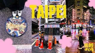 [EN/VI] Going to Taipei | Can I win the lottery? Night walk in Ximending, coffee, hot pot, rain