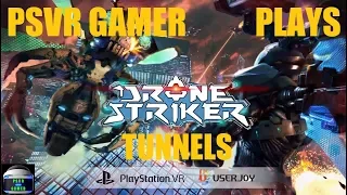 Drone Striker PSVR - Tunnels Gameplay