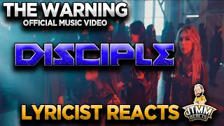 Lyricist Reacts to The Warning - Disciple - Official Music Video - JTMM Reacts