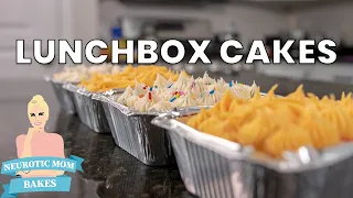 How to Make Lunchbox Cakes