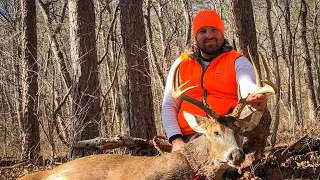 Big buck down in Missouri opening weekend of 2020 rifle season SELF FILMED!