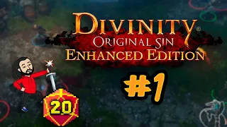 D&D SIN DUNGEON MASTER!? - Divinity: Original Sin (Enhanced Edition) #1