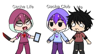 GACHA CLUB VS GACHA LIFE (He Broke My Heart) | Gcmv/Meme