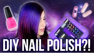 DIY Nail Polish Kit?! Testing + Swatches! || KELLI MARISSA